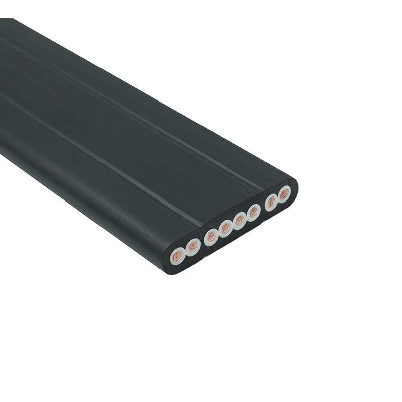 Plochý vysoce pružný kabel tažného řetězu