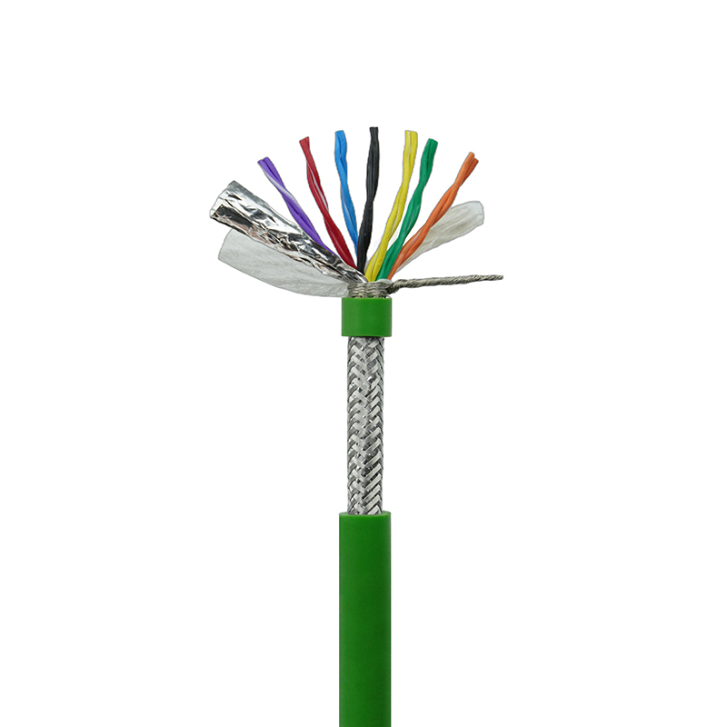 Vysoce flexibilní stíněný servo tahový řetězový kabel