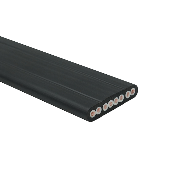 Plochý vysoce pružný kabel tažného řetězu