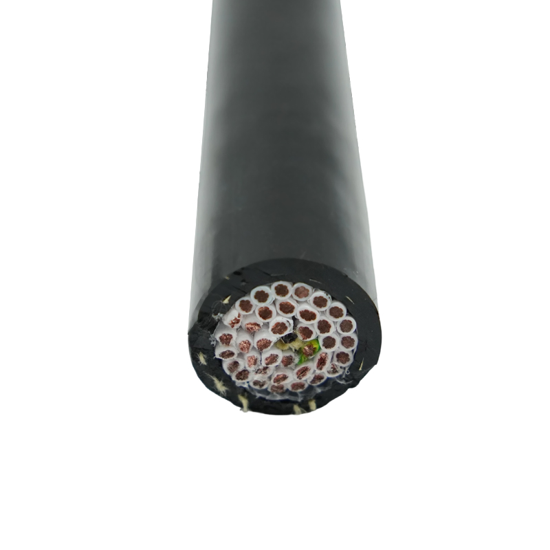 TPU dvouplášťový vodotěsný jeřábový navíjecí kabel