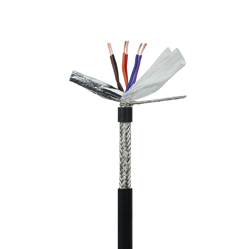 Vysoce pružný stíněný kroucený pár řetězových kabelů