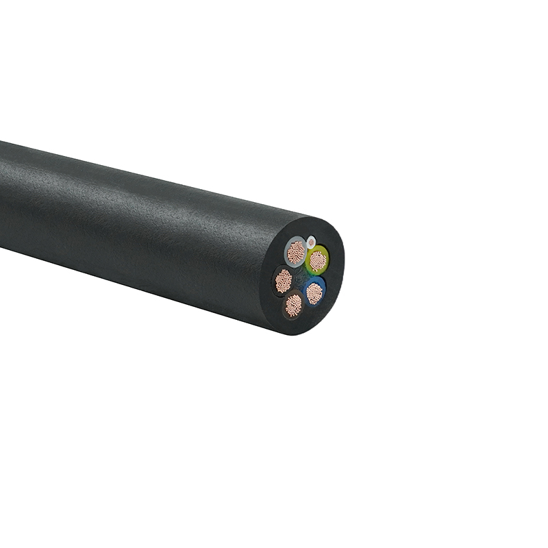 Vysokoproudový nabíjecí kabel EV pro nabíjecí hromady (5×6+1×0,5)