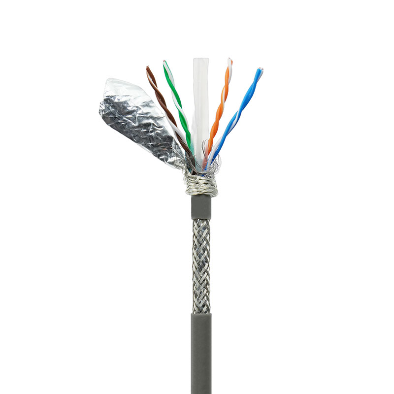 Kategorie 6 stíněný síťový kabel s kroucenou dvojlinkou