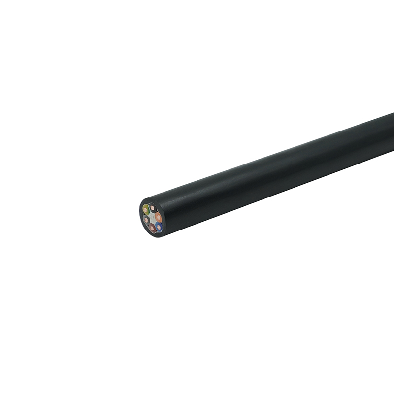 Měděné jádro PVC izolovaný a opláštěný flexibilní kabel